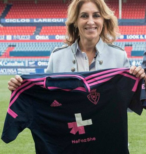 Osasuna He for She Shirt 2018 vs Cadiz