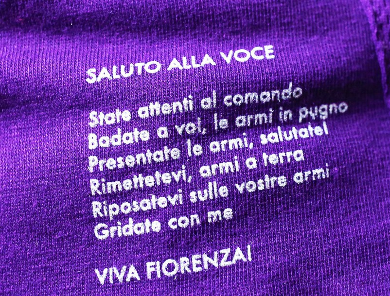 Detailing on Fiorentina 18-19 Shirt