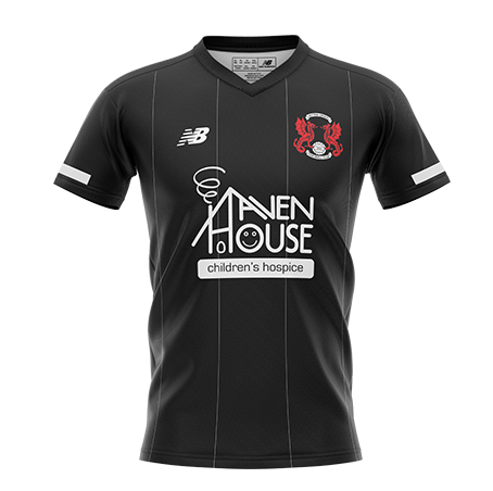 Haven House Black Leyton Orient Away Kit 2020-21 Sponsor