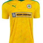 New Cliftonville Away Jersey 2020-21- Puma Yellow Cliftonville Alternate Shirt 2020 with Sean Graham sponsor