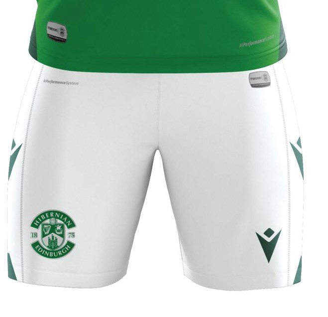 New Hibs Home Shorts 2020-21