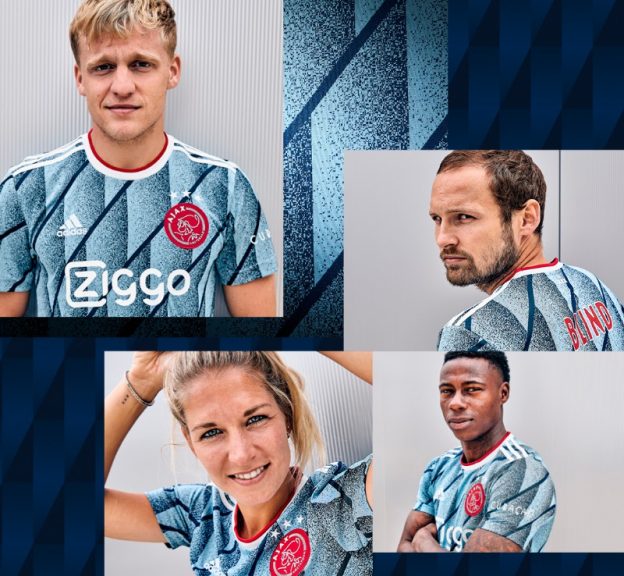 New Ajax Away Kit 2020-21 | Adidas unveil blue alternate jersey ...