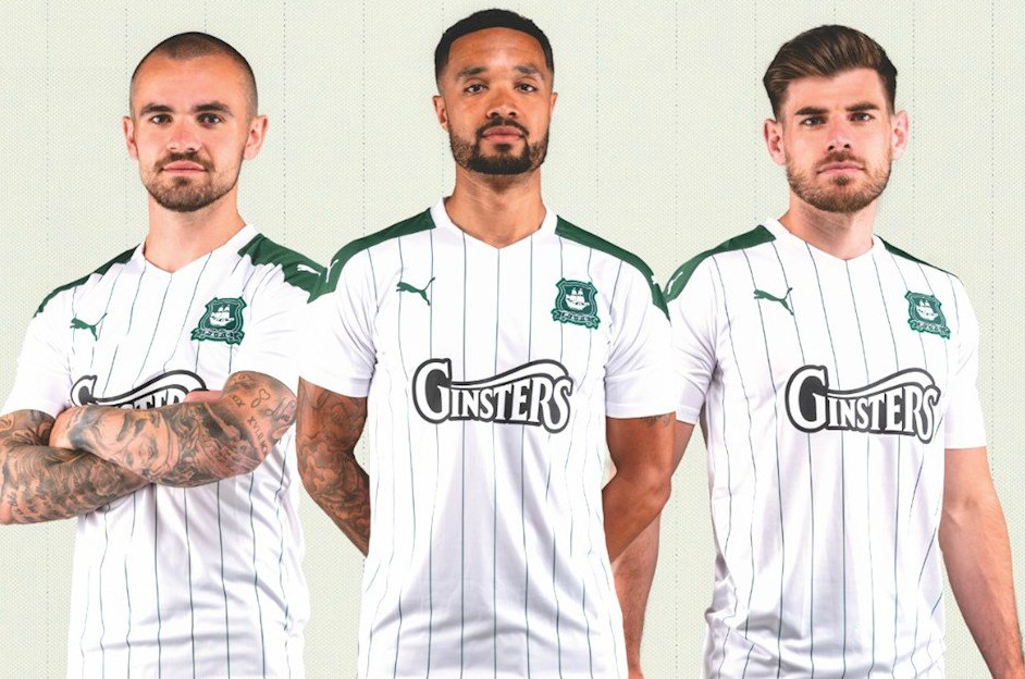 Plymouth Argyle New Away Kit 20-21