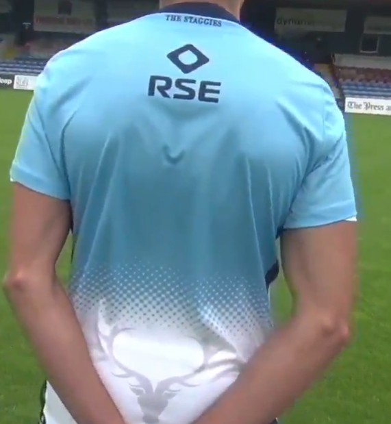 Stag on the Back Ross County Away Top 2020-21
