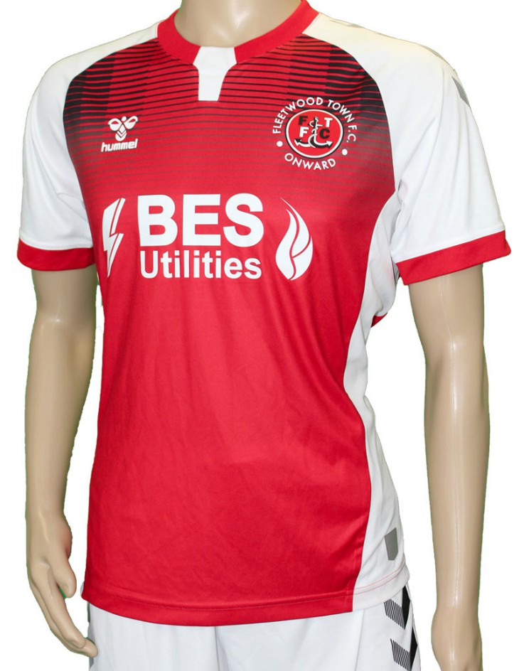 New Fleetwood Town Home Shirt 2020-21 Hummel