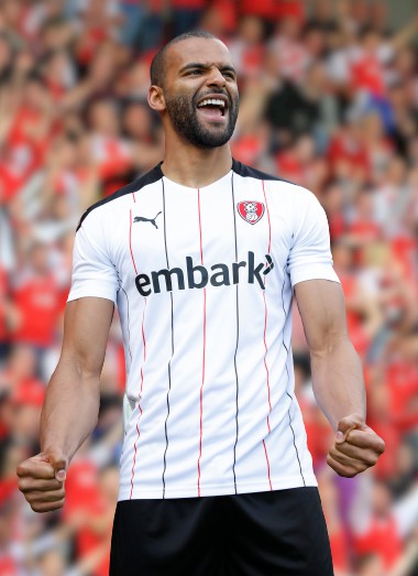 New Rotherham United Away Shirt 20-21 Red Black Pinstripes