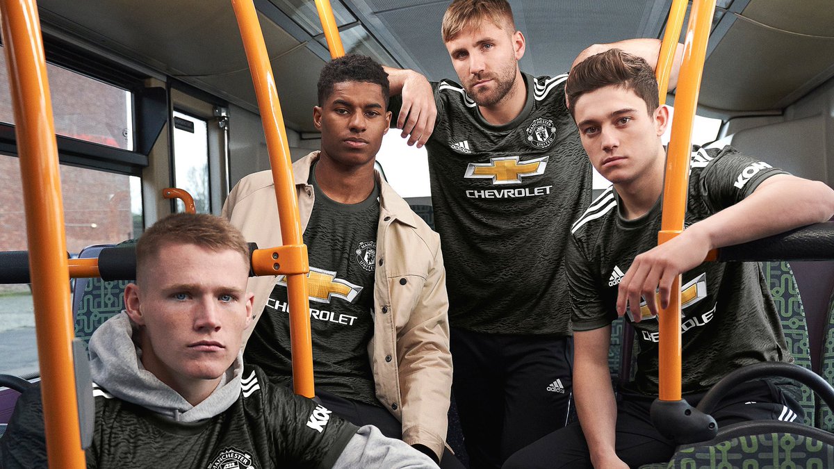 Dark Green Manchester United Away Jersey 2020-2021 | Football Kit News