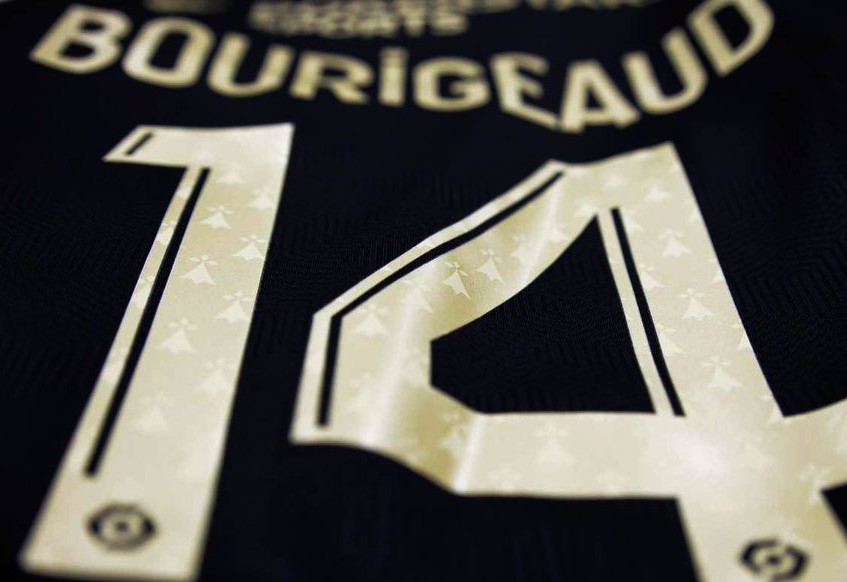 Closeup of Rennes 120 Ans Kit 2021