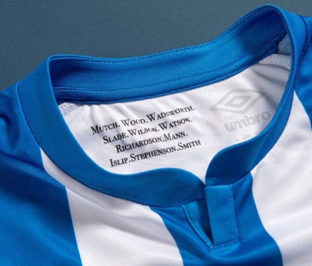 Huddersfield Shirt Inside Neck 1922 Cup Winners