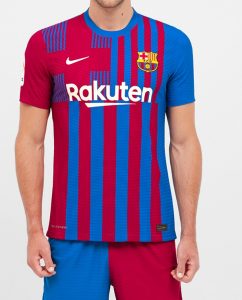 New Barcelona Jersey 2021-2022 | Nike Barca Half & Half Shorts with two ...