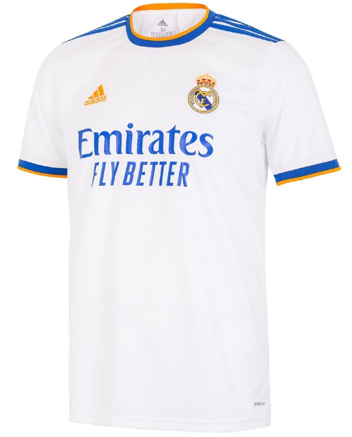 New Real Madrid Home Jersey 2021 22 Adidas RMA Shirt Inspired By 