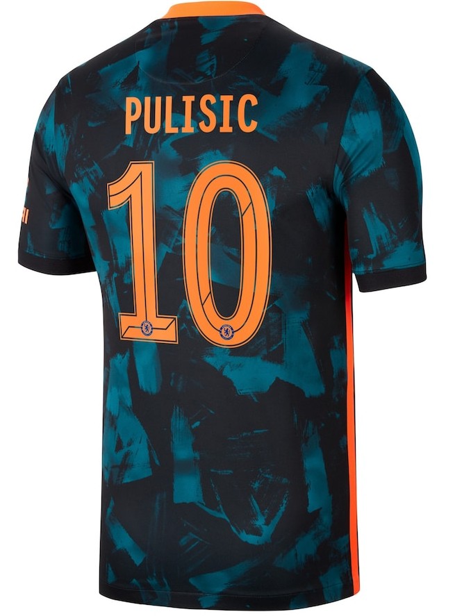 Back of Chelsea Third Shirt 2021 22