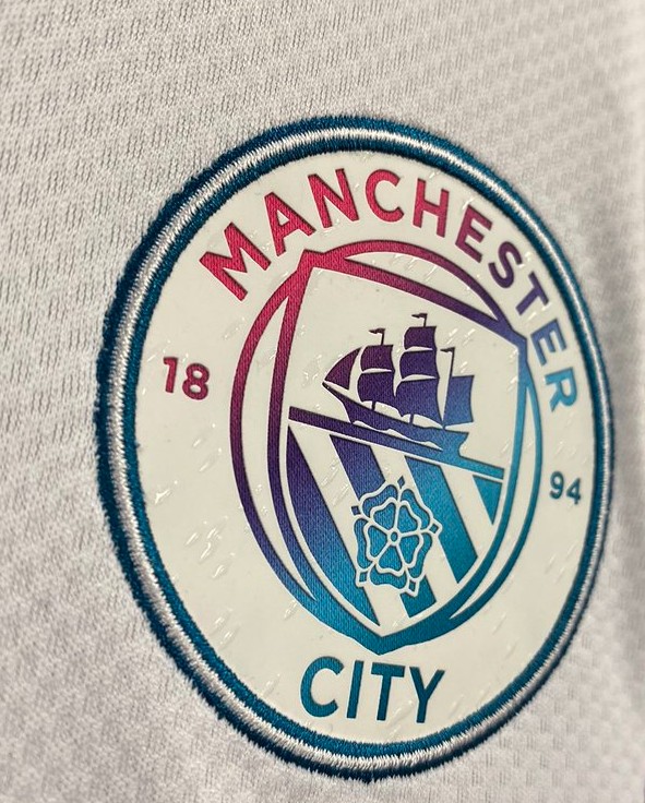 Water Droplets Man City Shirt 2021 2022
