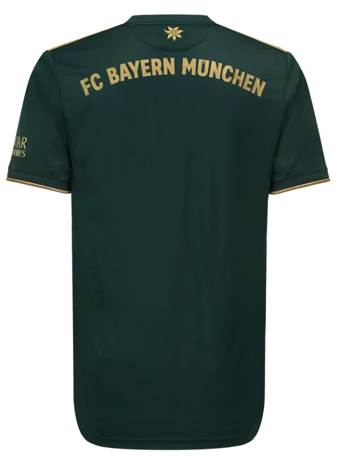 Back of Bayern Oktoberfest Shirt 21 22