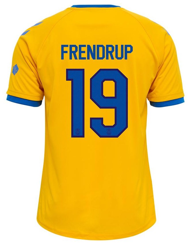 Back of Brondby UEL Jersey 2021 22
