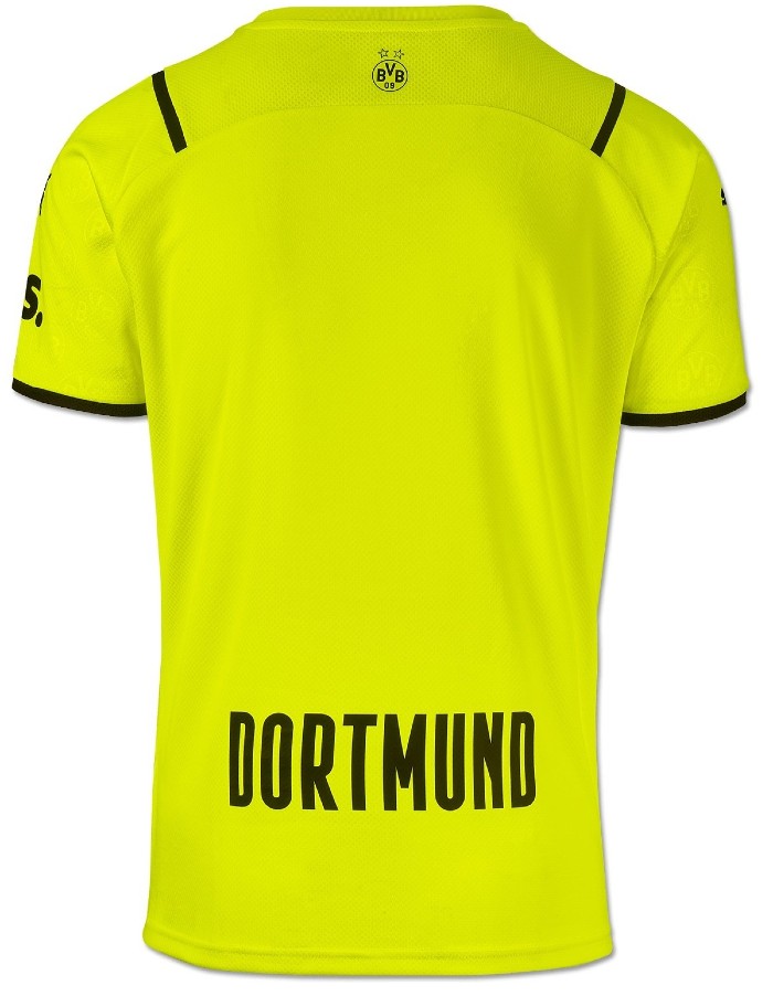 Back of Dortmund UCL Kit 2021-22