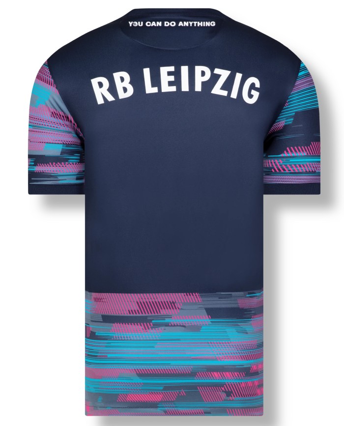 Back of Leipzig UCL Shirt 2021 22