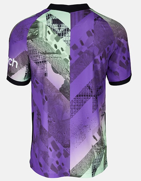 Back of Spurs Stadium Third Kit 21-22
