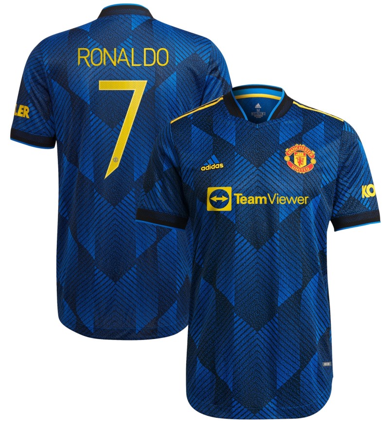 Ronaldo 7 Manchester United Third Kit 21-22