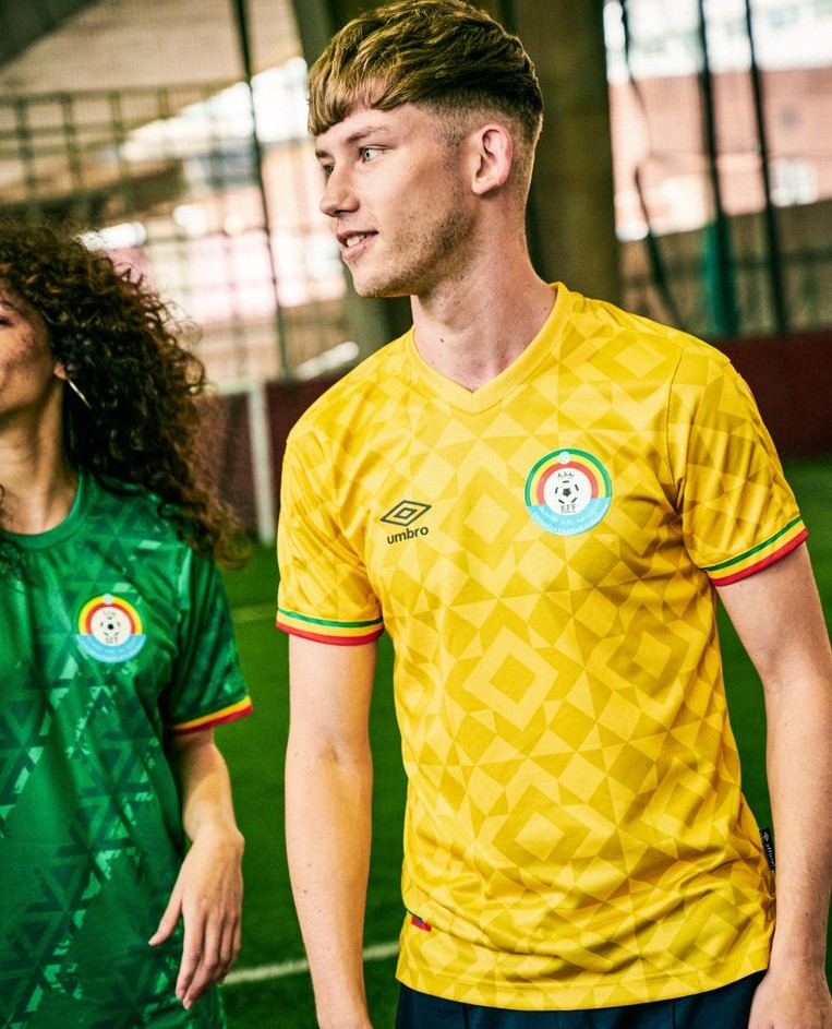 Yellow Ethiopia Away Shirt 21-22
