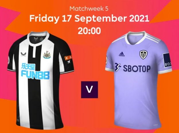 newcastle v Leeds 2021