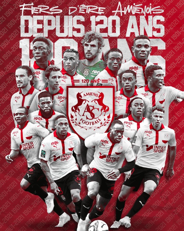 Amiens 120th Anniversary Shirt 2021-22