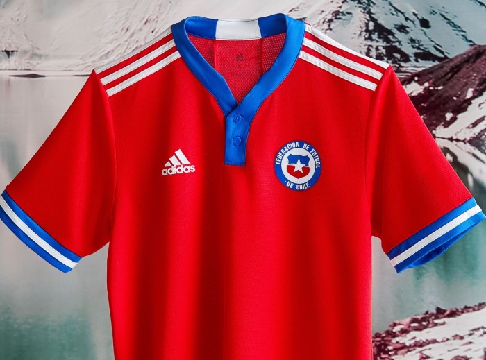 New Chile Football Top 21-22 Adidas