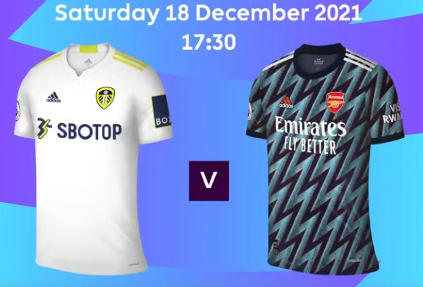 Arsenal to wear third kit vs Leeds 2021