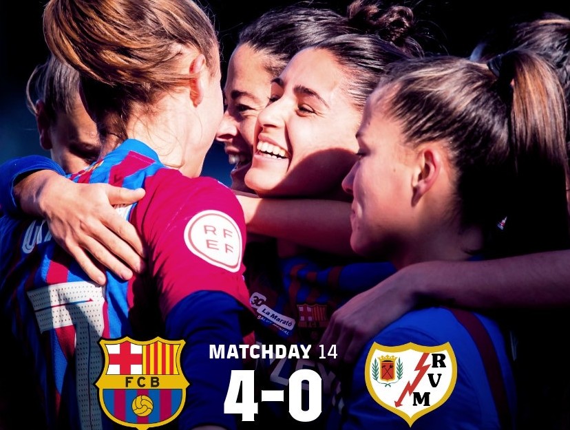 Barca Women 4-0 Rayo