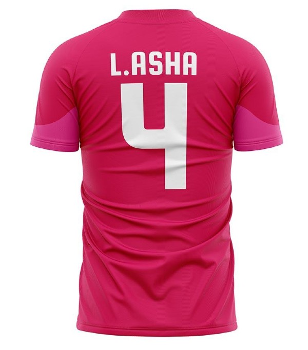 India Women Pink Football Shirt 2022