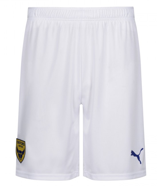 Oxford United Third Kit White Shorts 2021-2022