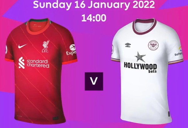 Liverpool vs Brentford 2022