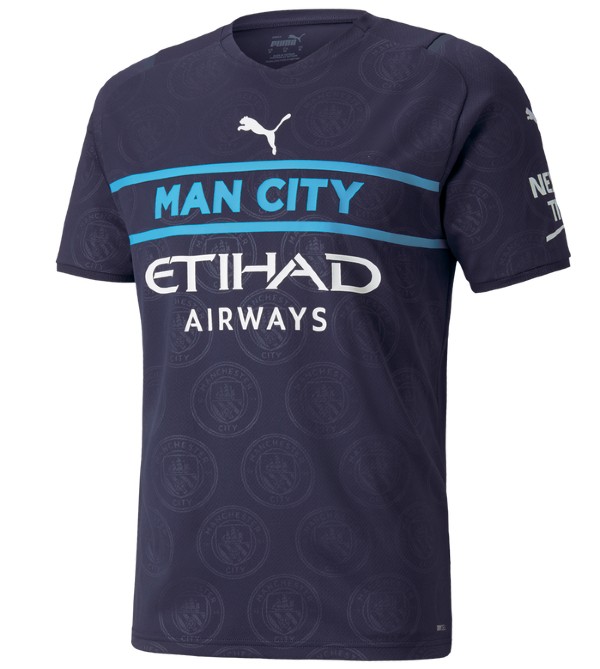 Navy MCFC Third Jersey 2021-22