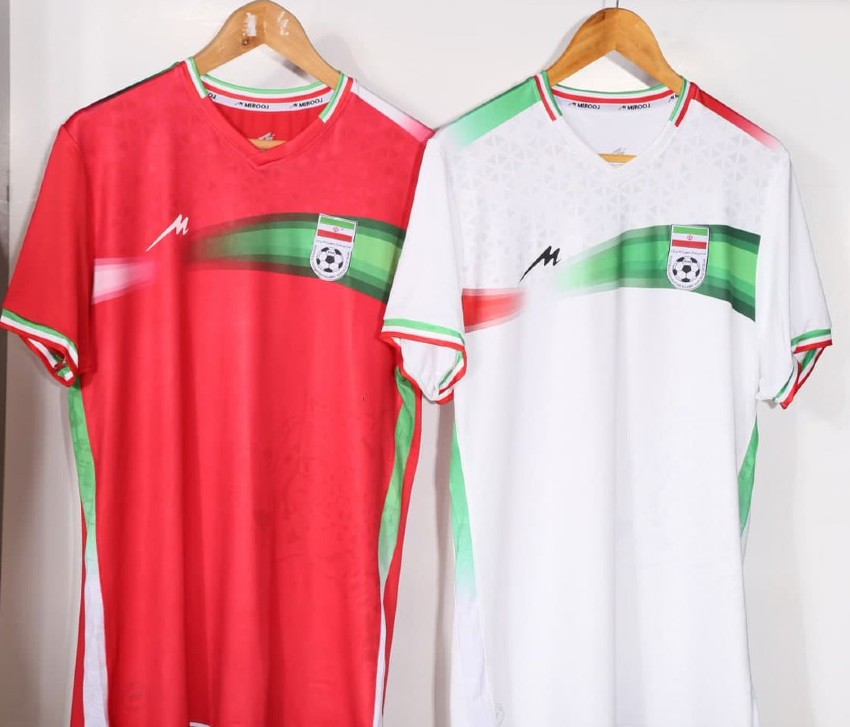 2021 equipo nacional de Irán Jersey-equipo Melli-Blanco 