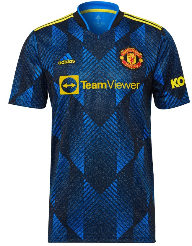 Blue Manchester United Third Jersey 2022