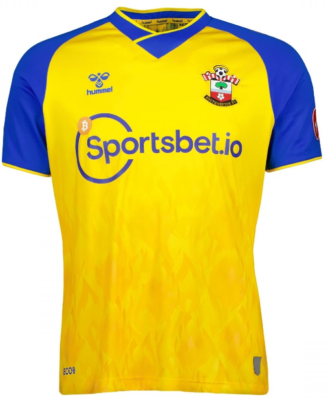 Yellow Southampton Away Shirt 2021-22