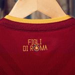 Figli di Roma on back of Roma new shirt 22-23
