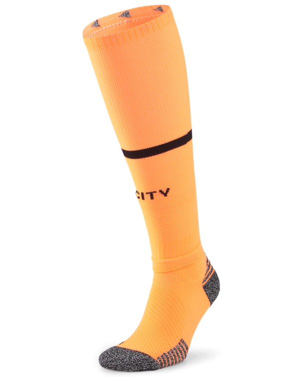 Man City Goalkeeper Socks 22-23 Orange
