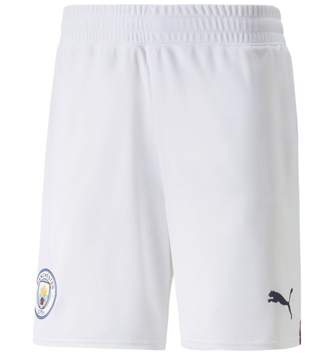 New Manchester City Shorts 2022-23 White Home