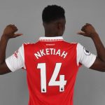 Nketiah 14 Jersey Number Arsenal 2022-23 Season