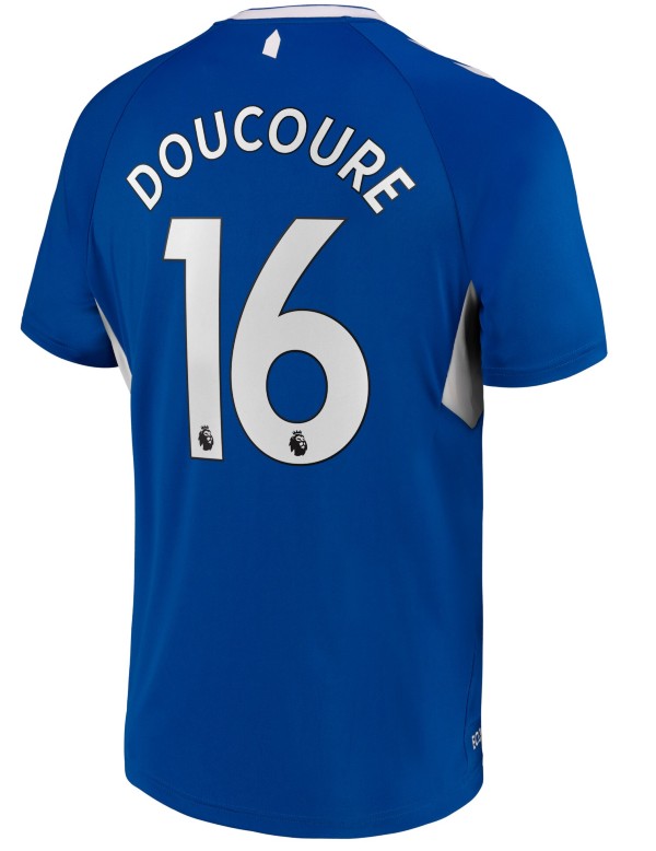 Back of Everton Hummel Home Shirt 22-23