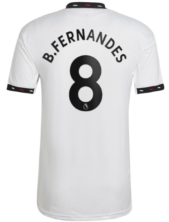 Back of Man Utd Away Shirt 22-23