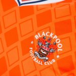 Closeup of Blackpool FC Puma Shirt 2022 2023