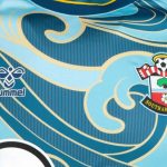 New Southampton Away Jersey 22-23 | Hummel Saints FC Blue Wave Pattern Kit
