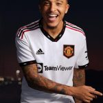 Manchester United debut new white away kit with red & black Adidas stripes against Crystal Palace