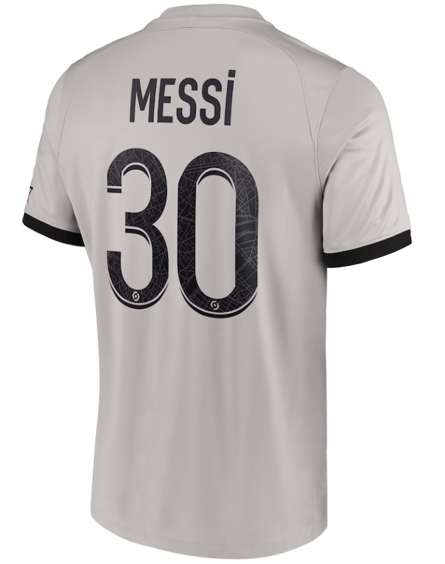 Messi 30 Paris Saint Germain Away Shirt 22_23