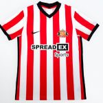 New SAFC Strip 22-23 | Nike Sunderland Home Kit with Spreadex as shirt sponsor