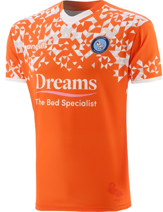Orange Wycombe Wanderers GK Third Shirt 22 23
