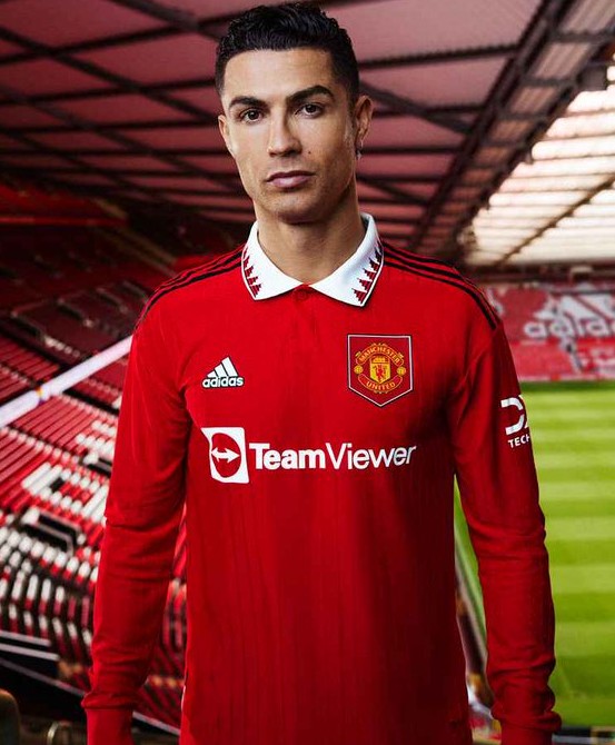 Ronaldo in Man United Kit 2022-23