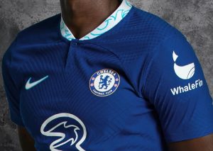New Chelsea Jersey 2022-2023 | CFC Home Kit 22-23 by Nike with Whalefin as sleeve sponsor 